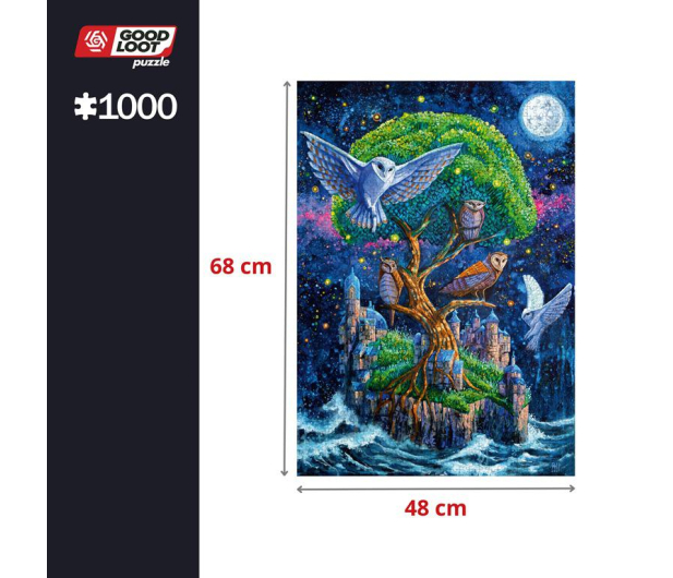 Merch Imagination: Roch Urbaniak Owl Island 1000 - 1133205 - zdjęcie 3